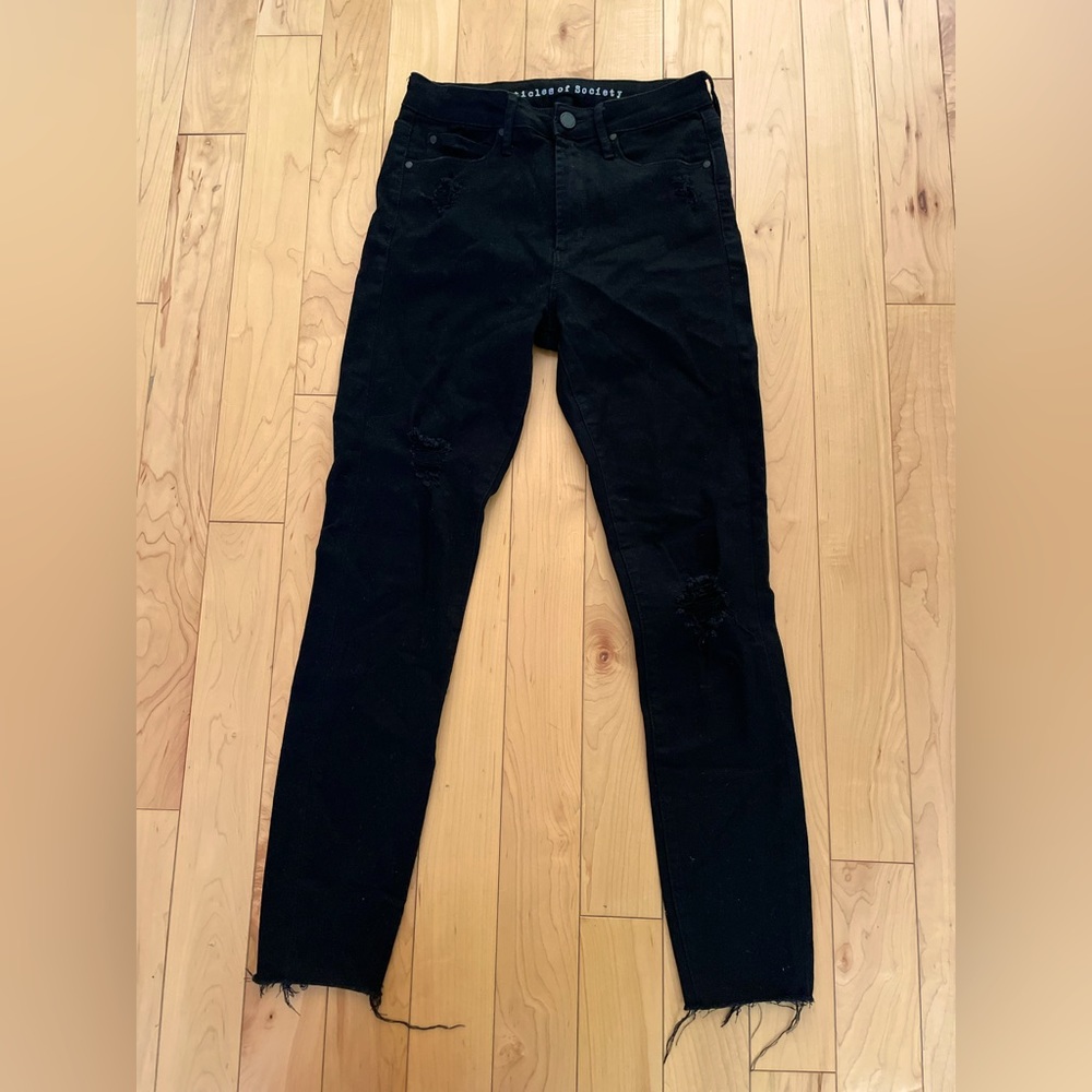Articles of Society Heather High Waist Ankle Jeggings (Elmhurst)